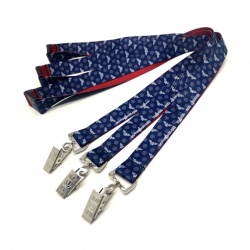 Sublimation Printed Office Clip Lanyard